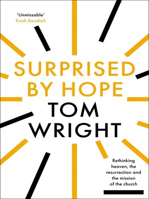 cover image of Surprised by Hope
